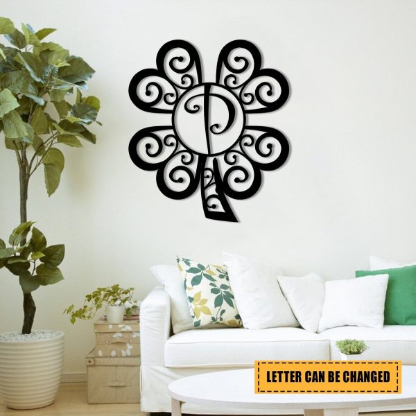 Four Leaf Clover Shamrock Irish Celtic Metal Sign, Custom St. Patrick' - Image 3