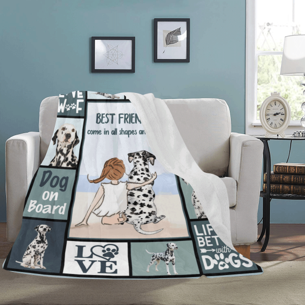 Best Friends Come In All Shapes And Sizes Gift For Dalmatian Dog Lover - Image 3