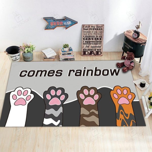 Cat Paws Area Rugs For Living Room Rectangle Rug Bedroom Rugs Carpet Flooring Gift RS136114|Rosabella Print