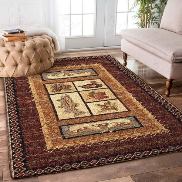 Fishing Rectangle Rug Decor Area Rugs For Living Room Bedroom Kitchen Rugs Home Carpet Flooring Rs013607 Print