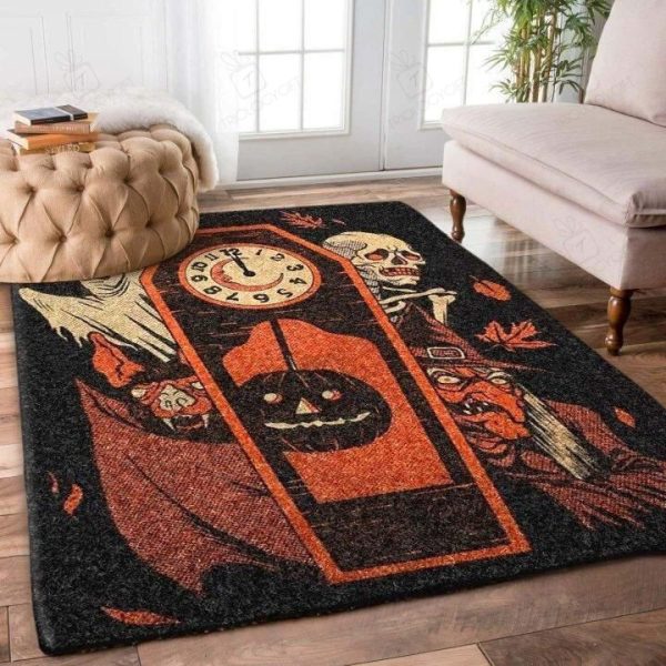 Halloween Rectangle Rug Decor Area Rugs For Living Room Bedroom Kitchen Rugs Home Carpet Flooring Rs015057 Print